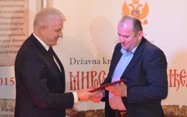 Pavlu Goranoviću uručena Nagrada “Miroslavljevo jevanđelje”