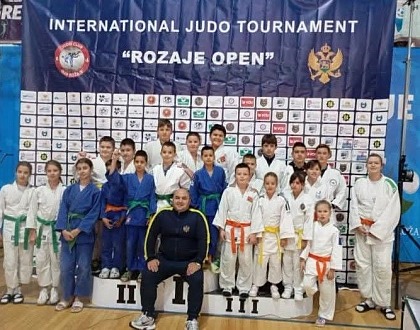 Džudo klubu Favorit 14 medalja na turniru u Rožajama